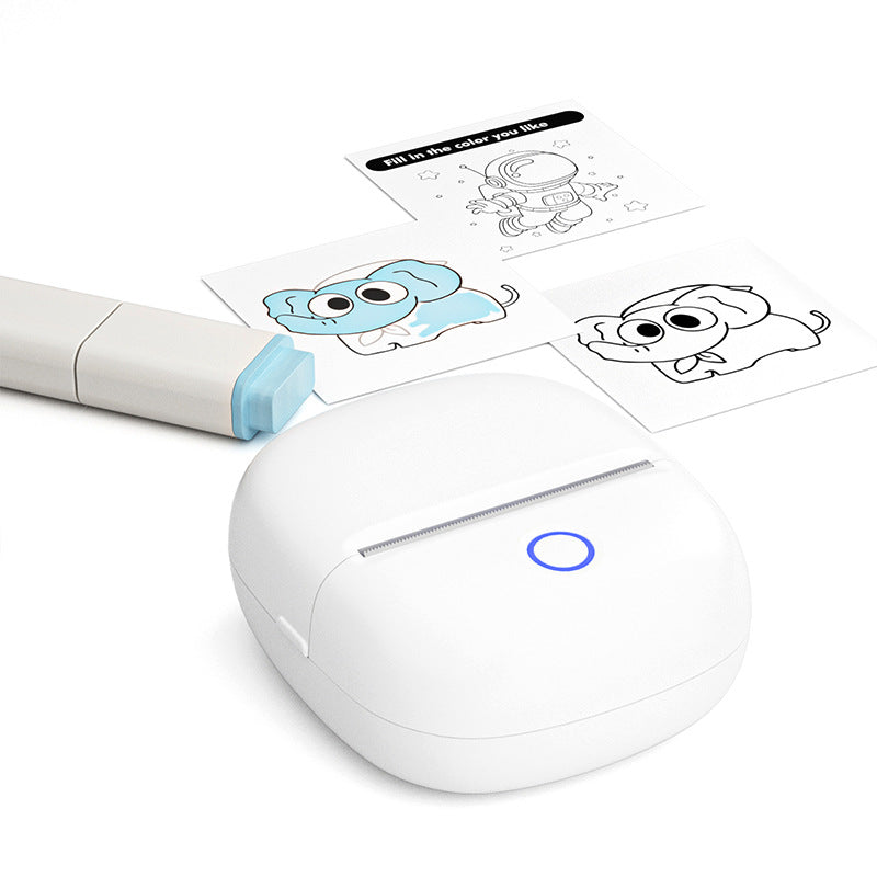 Portable Home Thermal Label Printerink-free Sticky Note Printer