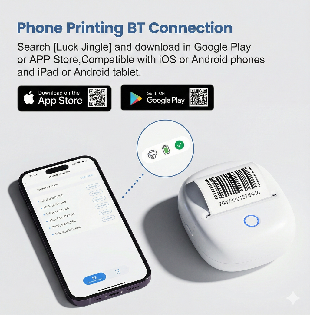 Portable Home Thermal Label Printerink-free Sticky Note Printer