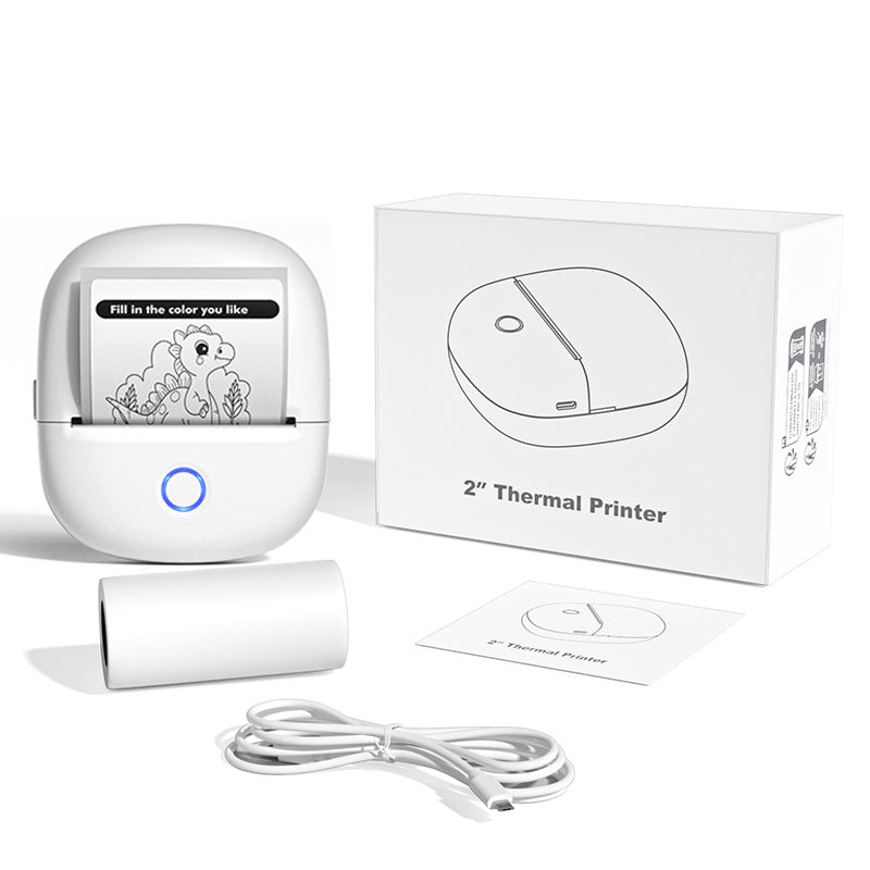 Portable Home Thermal Label Printerink-free Sticky Note Printer